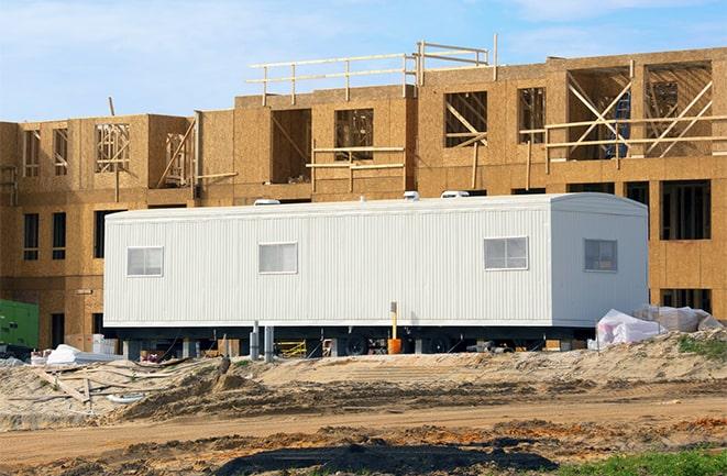 industrial office spaces for rent at a job site in Detroit